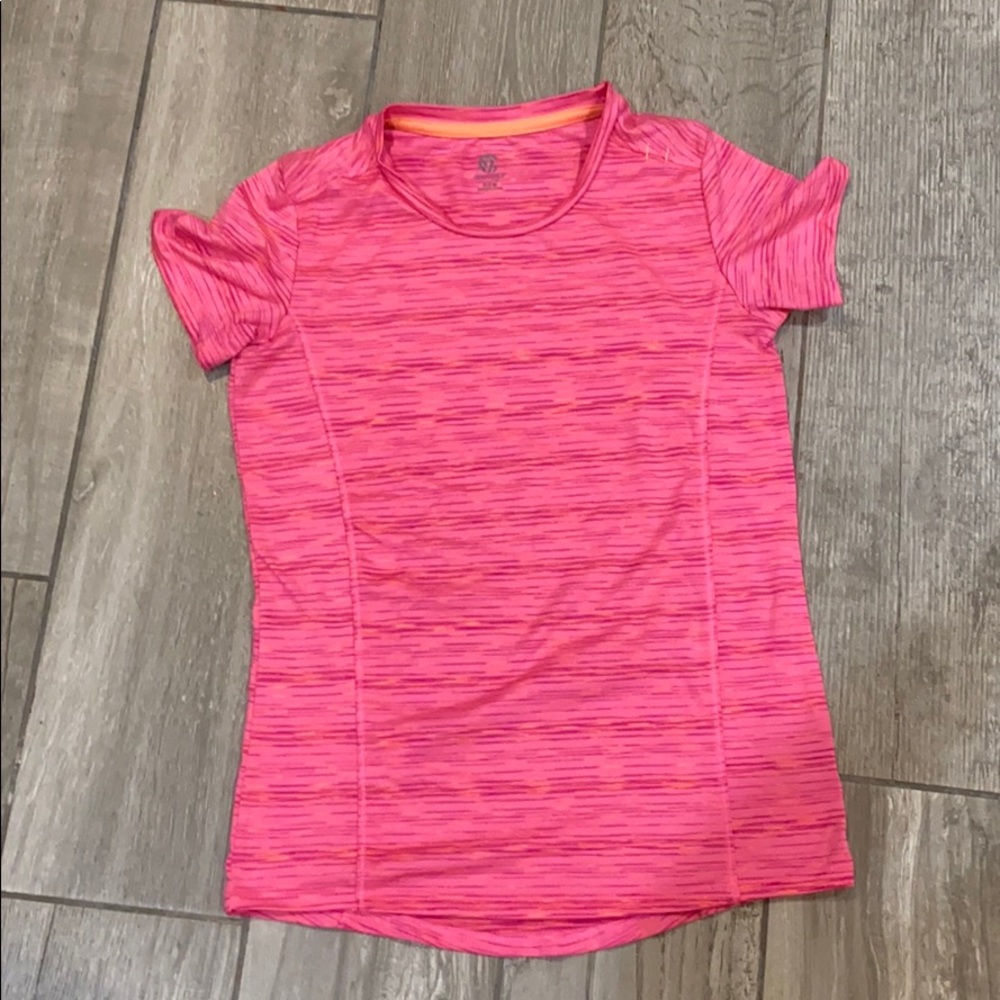 Pink girls athletic T-shirt